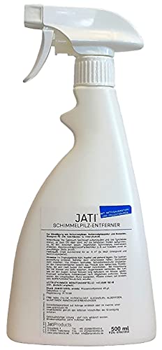 JATI SPE Schimmelpilzentferner, mit Profi-Power gegen Schimmelpilze, Sporen und Bakterien, mit Aktivsauerstoff und stabilisierenden Fruchtsäuren - kein Gefahrstoff, chlorfrei, desinfizierend